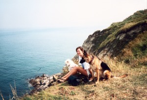 Looking across the Channel at Cap Gris Nez.