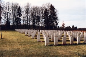 Commonwealth Cemetery in Hotton.