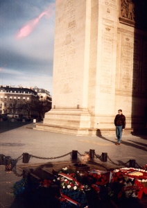 Tomb of the Unknown Soldier, Paris.