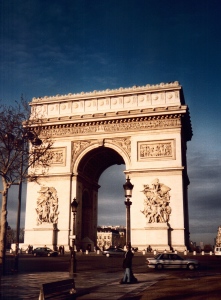 Arc de Triomphe, Paris.