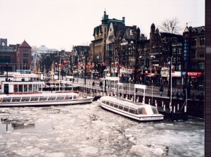 Outside Amstel Station, Amsterdam