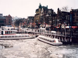 Outside Amstel Station, Amsterdam