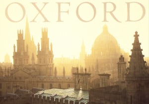 Oxford Skyline : City of Dreaming Spires.