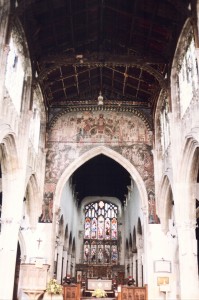 St. Thomas Becket Church interior. Salisbury Cathedral.