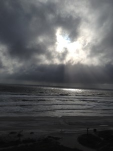 Jacksonville Beach. The wreck of the SS GulfAmerica lies about 4 miles off here.