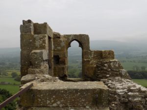 Bolton Castle ruins. Built between 1378-1399.